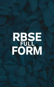RBSE Full Form