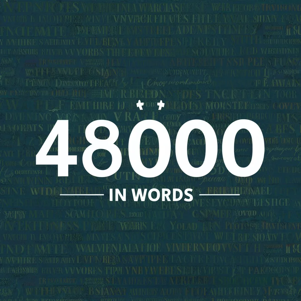 48000 In Words