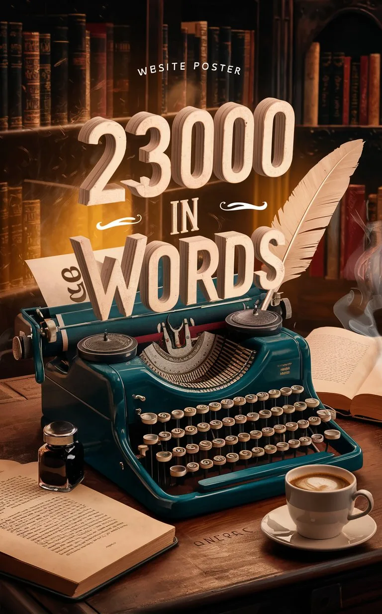 23000 In Words