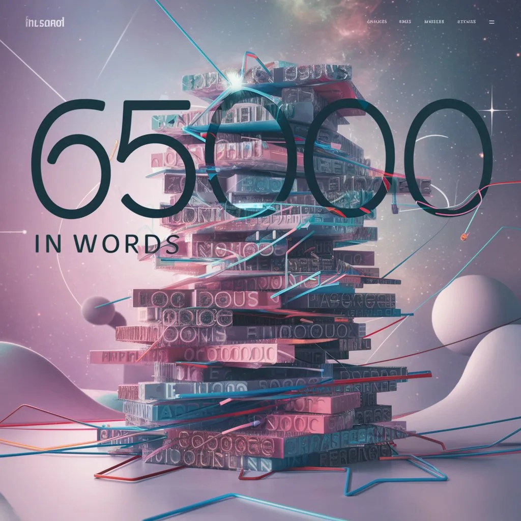 65000 In Words