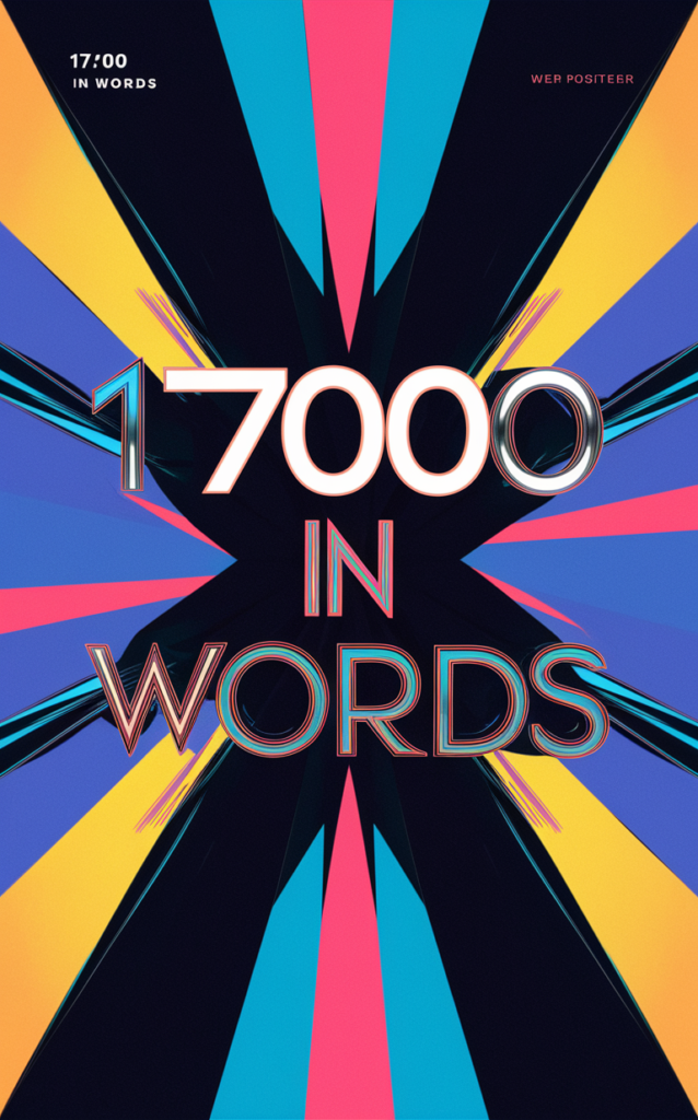 17000 In Words